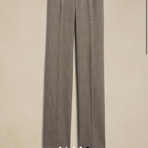 STRAIGHT LEG WOOL PANT